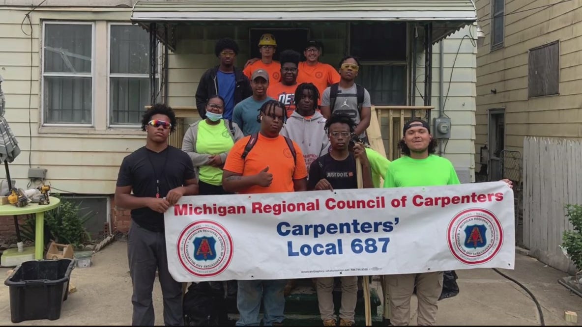 Michigan carpenters union provides hands-on training, skills to succeed